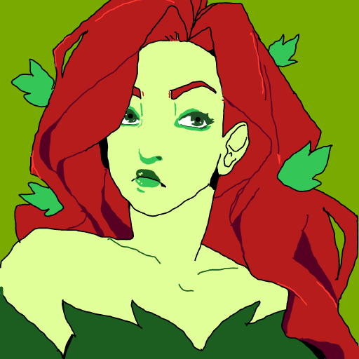 Poison Ivy drawing by Guardianoflives