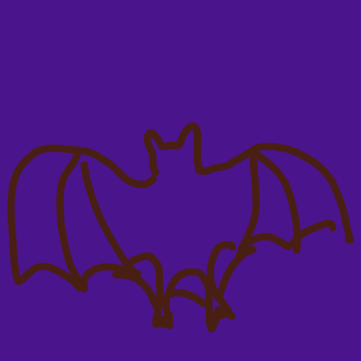 Bat drawing by mjolnirbear
