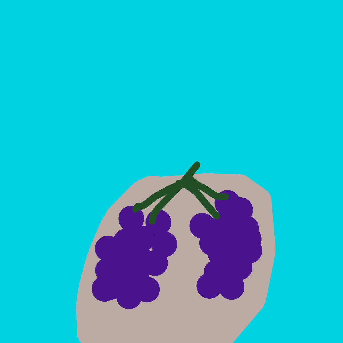 Grapes drawing by draw-yo-mama