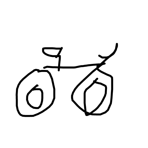 Bicycle drawing by neesh