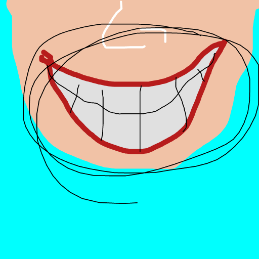 Smile drawing by nice-draw-designer