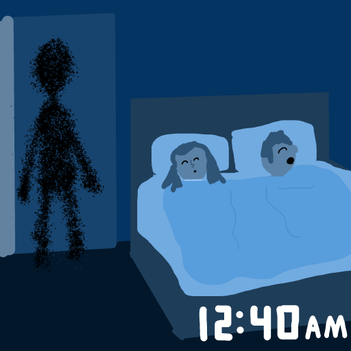 Paranormal Activity drawing by jashezilla
