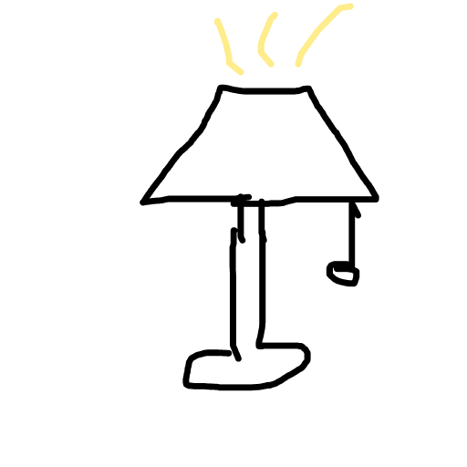 Lamp drawing by selecta