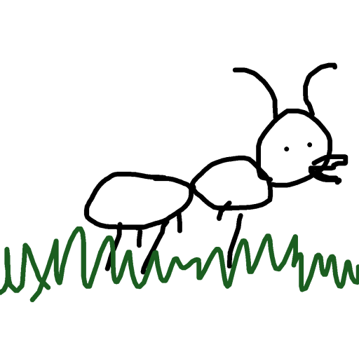 Ant drawing by firm-ivory-star
