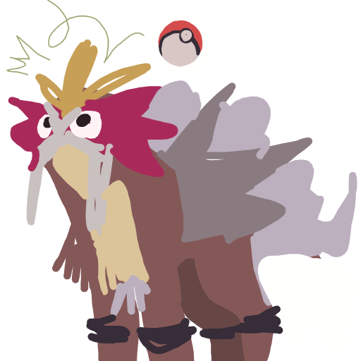 Entei drawing by loumeister