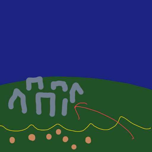 Stonehenge drawing by harryw