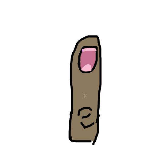 Finger drawing by paint-brass-bliss