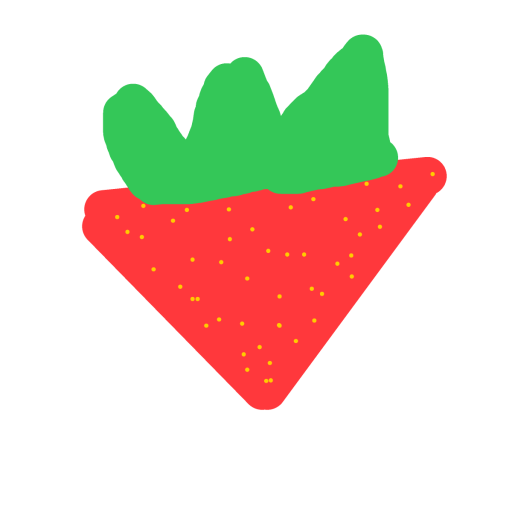 Strawberry drawing by zuzabarto