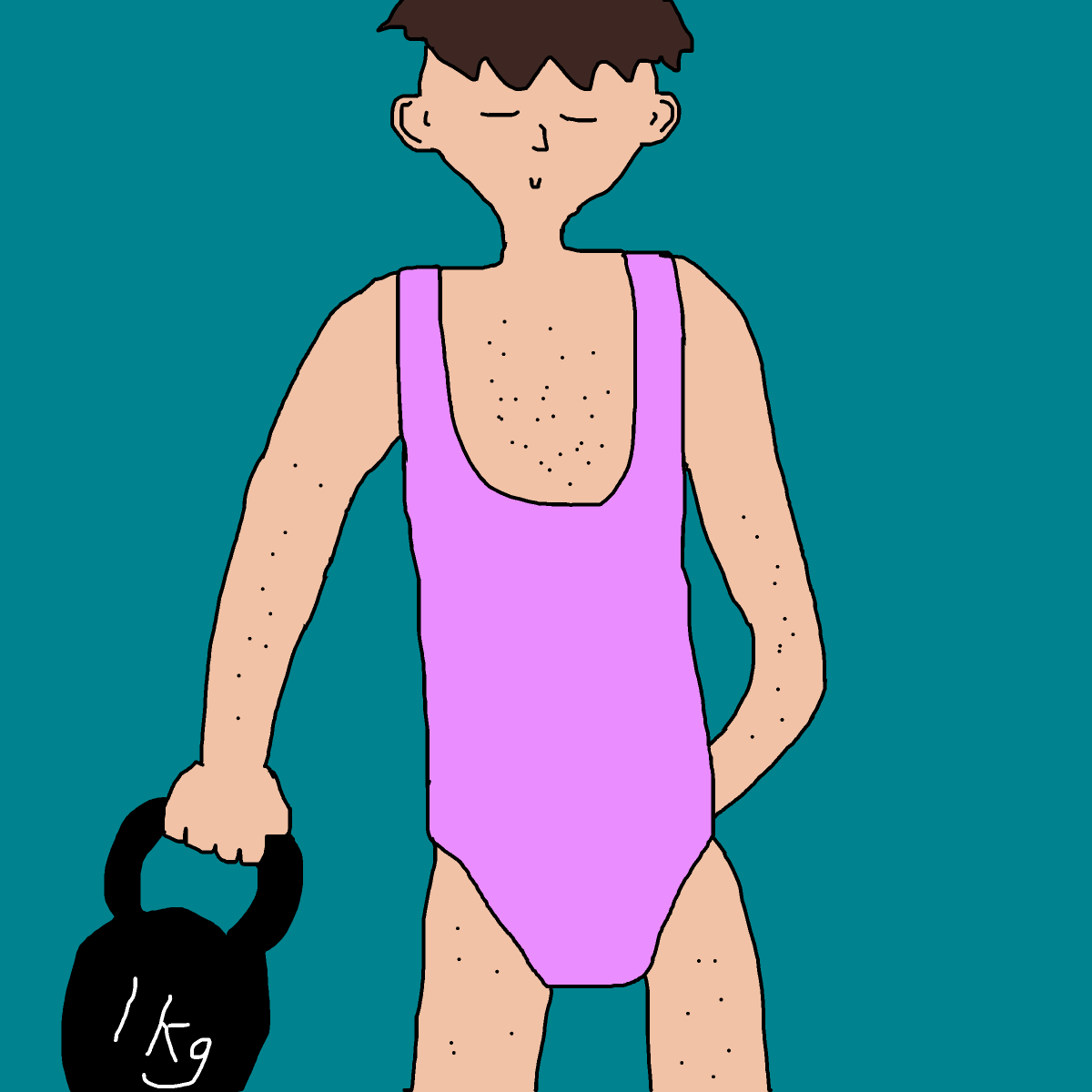 Leotard drawing by krissywissy