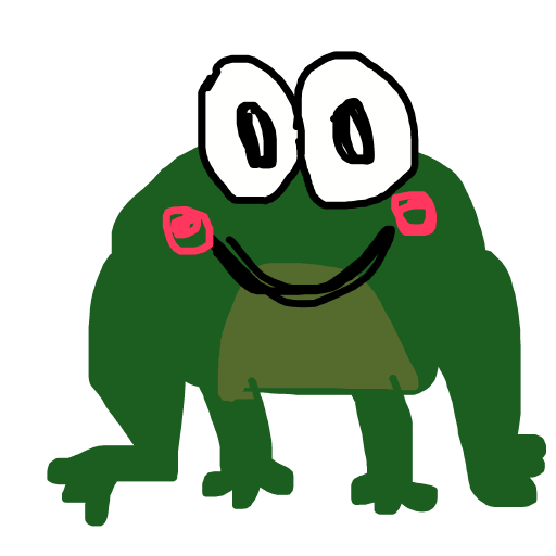 Frog drawing by fine-happy-soul