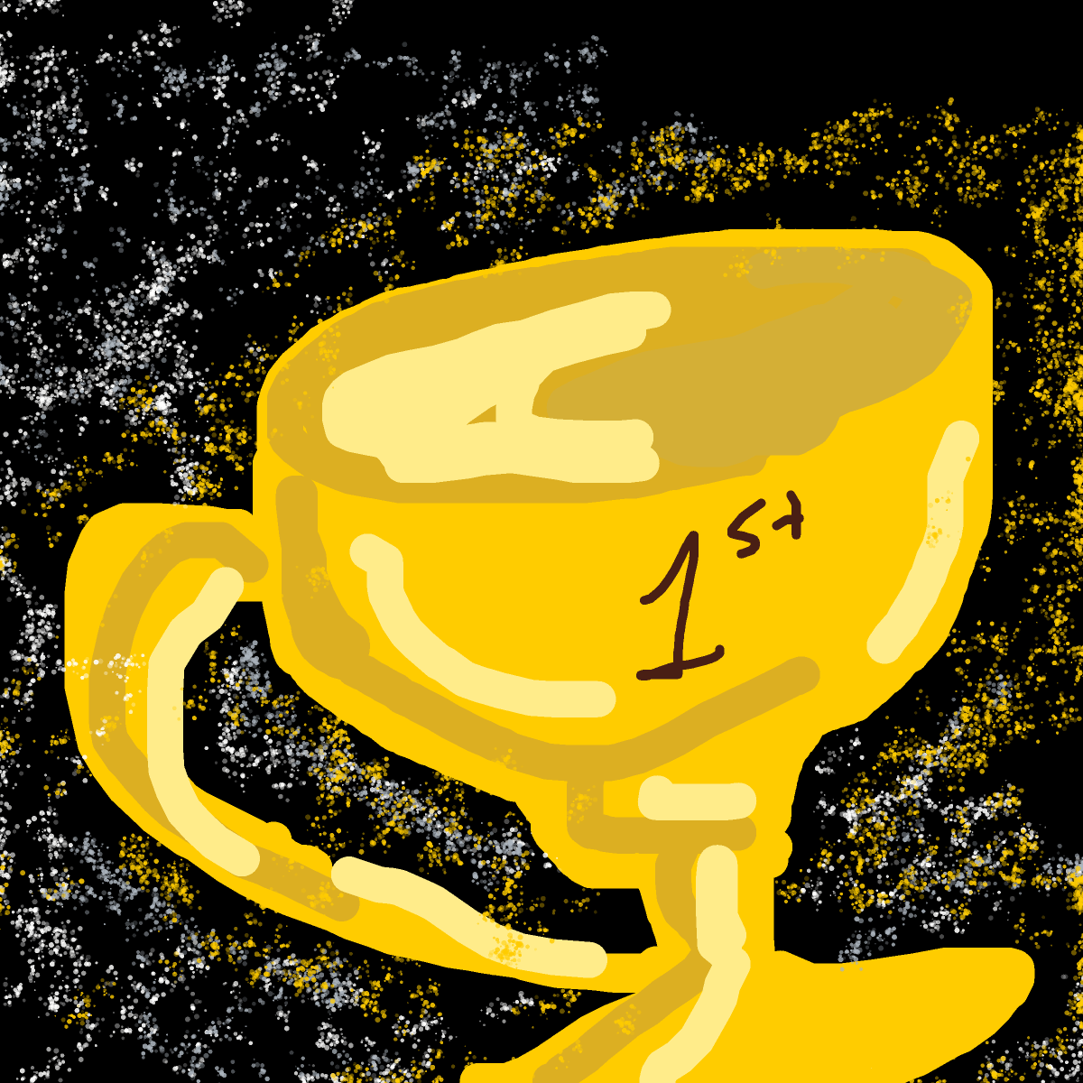Trophy drawing by mega-free-ace