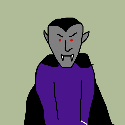 Dracula drawing by johnny boy