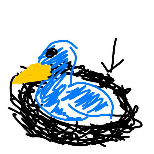 Nest drawing by chaddyboyyo
