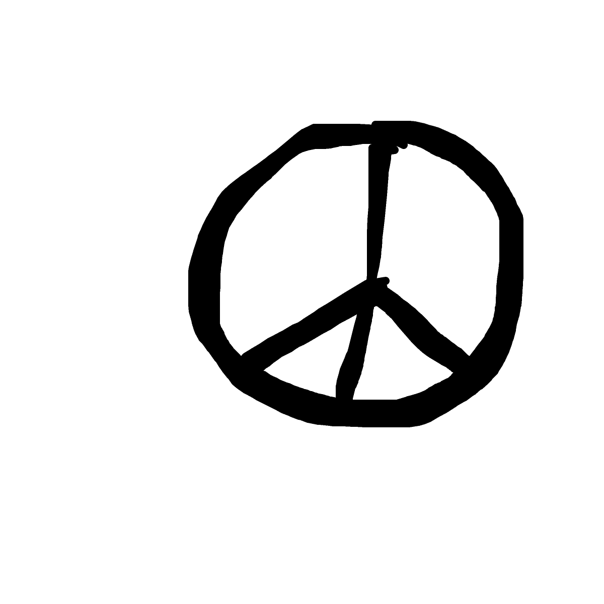 Peace drawing by navy-fine-loom