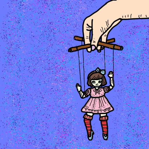 Puppet Show drawing by monthra