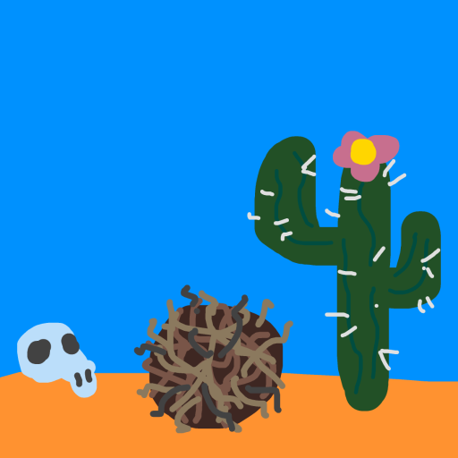 Tumbleweed drawing by knoxy