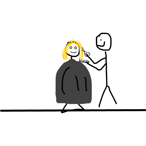 Barber drawing by drewbenruben
