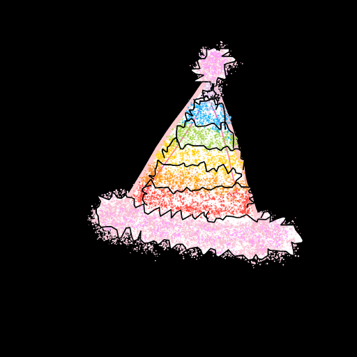 Party Hat drawing by zeta-berry-agent