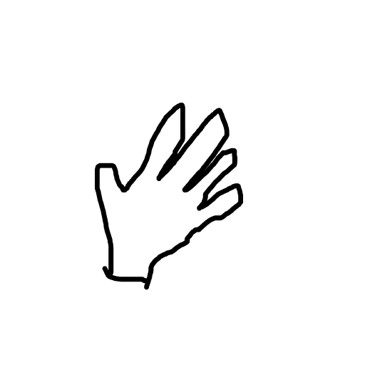 Gloves drawing by toulik