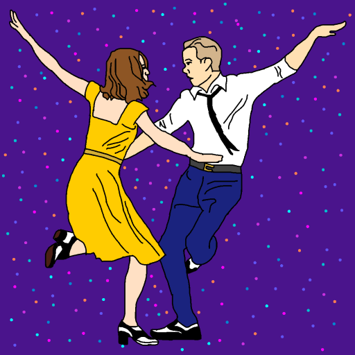 La La Land drawing by monthra