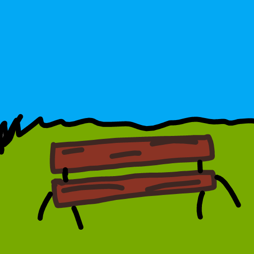 Bench drawing by sonic-bold-major