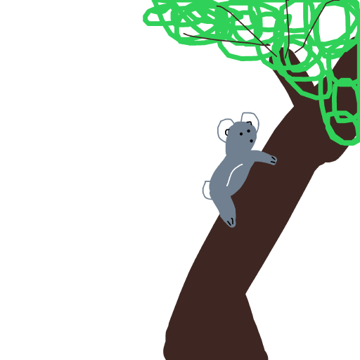 Koala drawing by icy-coral-maker
