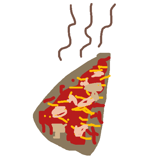 Pizza drawing by lucky-bold-valor
