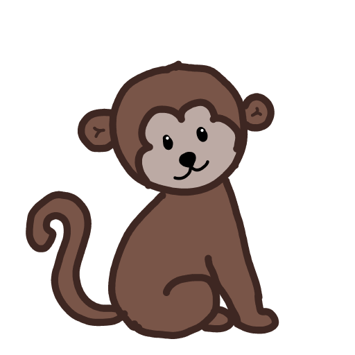 Monkey drawing by 1singular_sensation