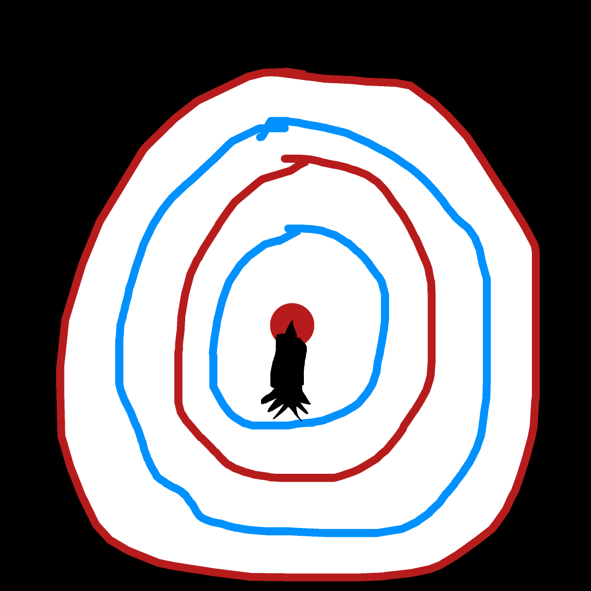 Bullseye drawing by draw-yo-mama