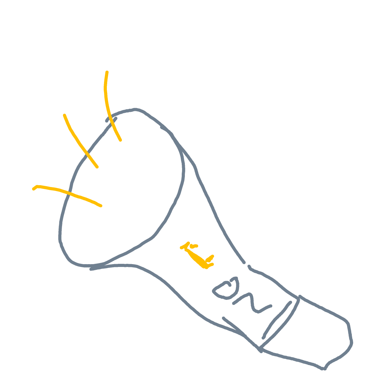 Flashlight drawing by coal-mild-peace