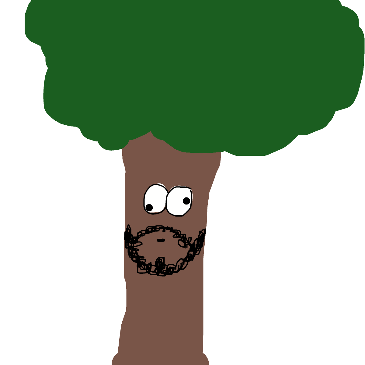 Treebeard drawing by wind-omega-elite