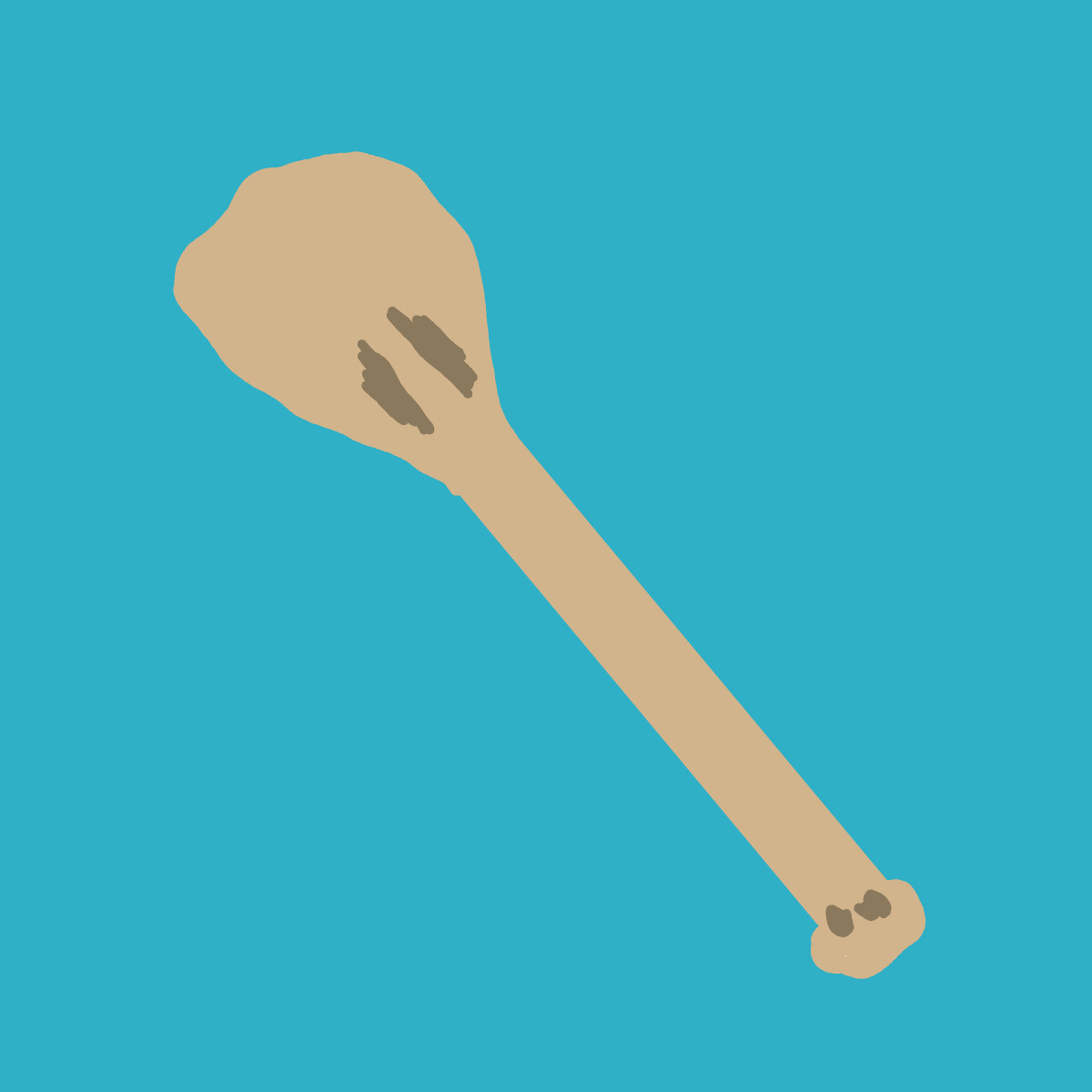 Paddle drawing by Guardianoflives