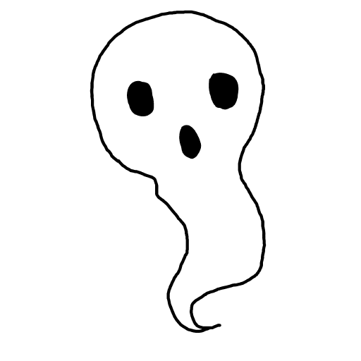 Ghost drawing by m11crowave