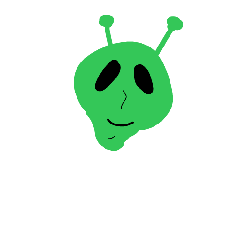 Alien drawing by 1singular_sensation