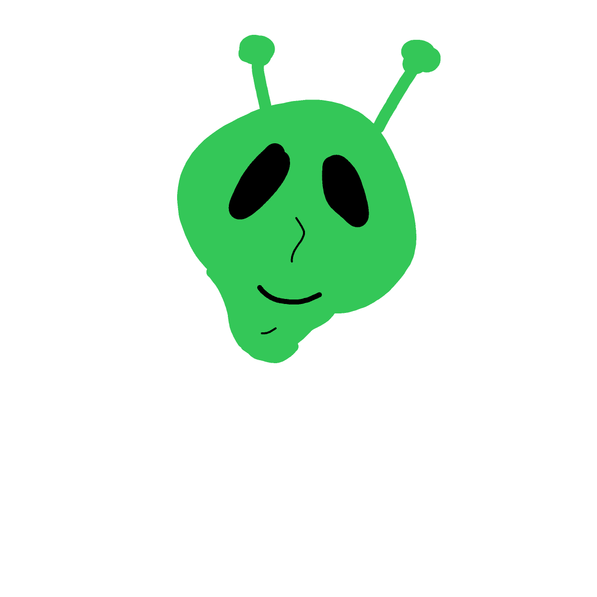 Alien drawing by 1singular_sensation