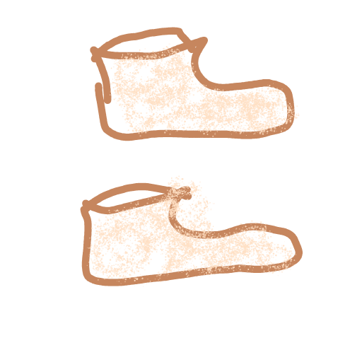 Slippers drawing by coal-mild-peace