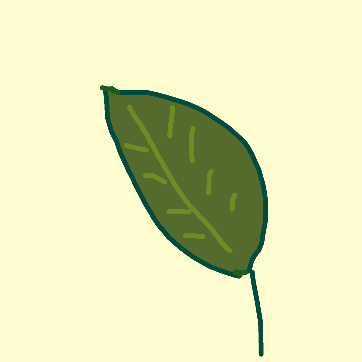 Leaf drawing by light-jade-pride