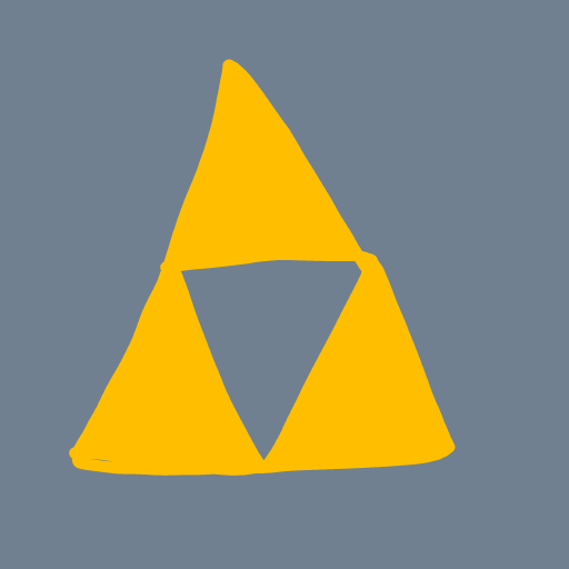 Triforce drawing by pixel-fine-earth