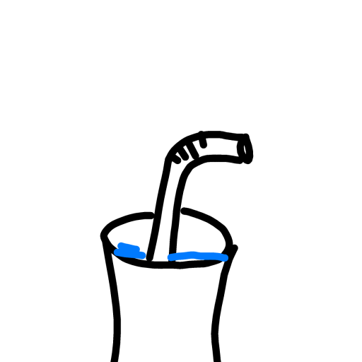 Straw drawing by sonic-bold-major