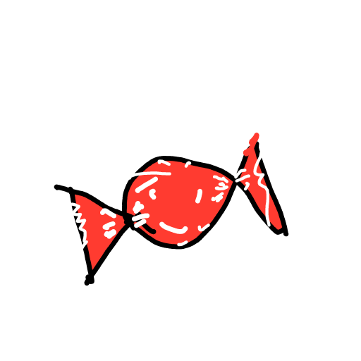 Candy drawing by Shew