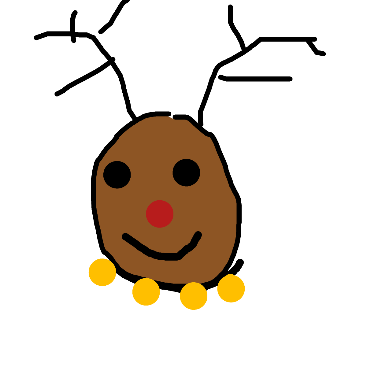 Deer drawing by epeli-apina