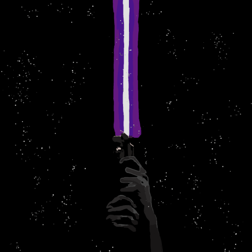 Lightsaber drawing by paigey-doodle