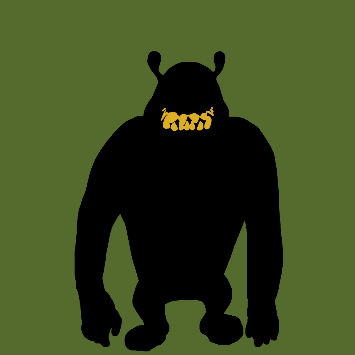 Shrek drawing by koko_b_where