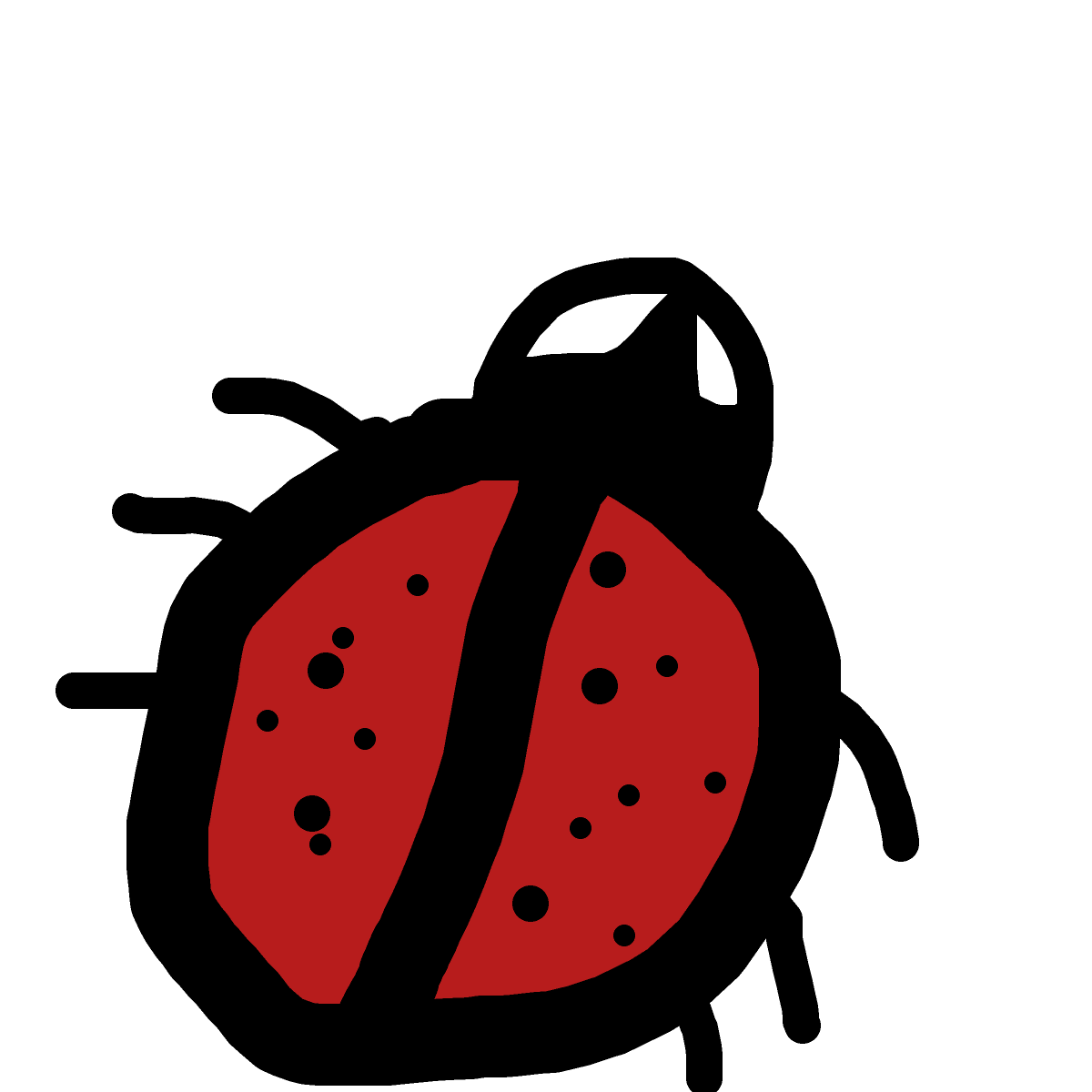 Ladybug drawing by ldiot
