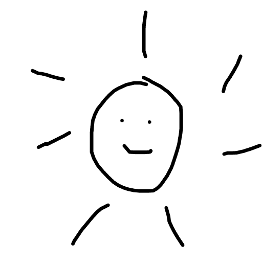 Sun drawing by isi