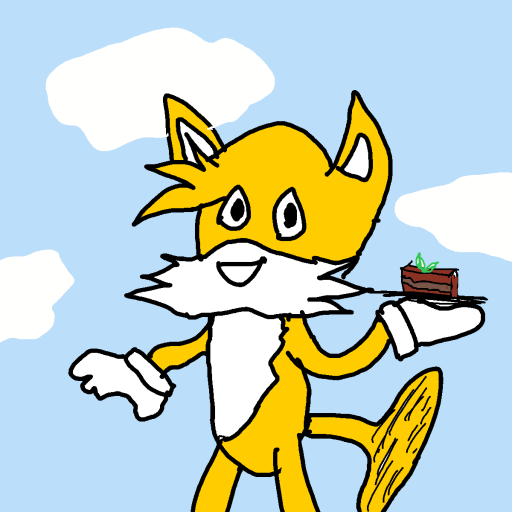 Tails drawing by Meepmorp