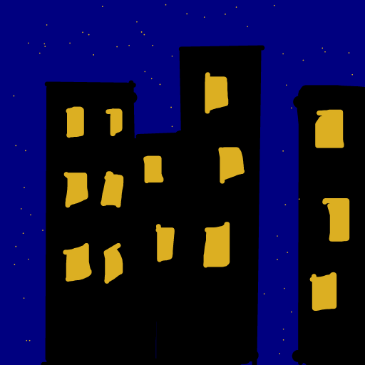 Skyscraper drawing by flat-pure-drawer