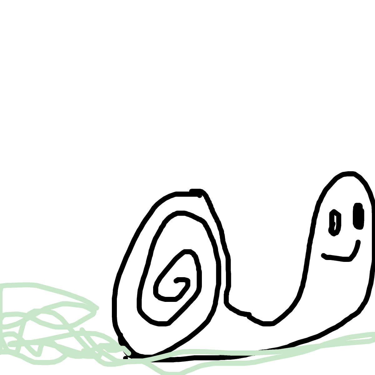 Snail drawing by ink-just-wizard