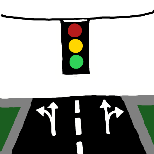 Stoplight drawing by moon-dark-chief