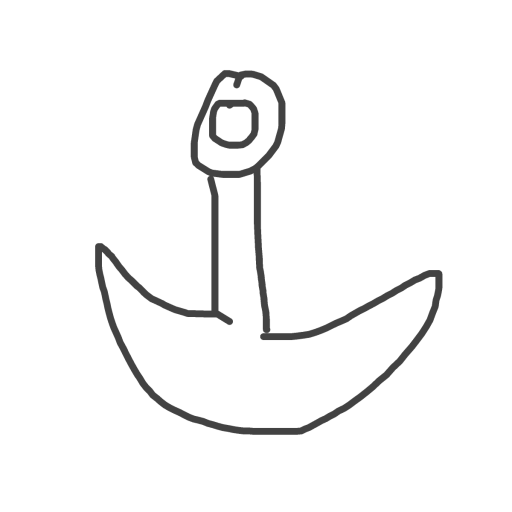 Anchor drawing by poopy-pants